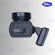 دوربین وریتی VDC-410W  دوربین ثبت وقایع 3 لنزه  Verity VDC-410W dash cam  دوربین خودرو UHD 2K  DVR خودرو وای فای دار