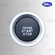 دکمه کیلس ساینا اتومات  دکمه استارت کوییک  push start button saina quick  دکمه کیلس خودرو سایپا  کلید استارت فابریک