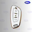 کاور ریموت شاهین  shahin key cover luxury  کاور ریموت قرمز مشکی سفید شاهین  محافظ ریموت خودرو شاهین  قاب ریموت لوکس