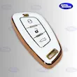 کاور ریموت شاهین  shahin key cover luxury  کاور ریموت قرمز مشکی سفید شاهین  محافظ ریموت خودرو شاهین  قاب ریموت لوکس