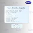سنسور فابریک راو4  سنسور دنده عقب تویوتا راو4  Toyota RAV4 parking sensor  سنسور جلو عقب راو4  نمایشگر فاصله پشت آمپر راو4