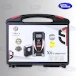 جامپ استارت Toby’s X6  جامپ استارتر خودرو با پمپ باد  jump starter air compressor x6  پاوربانک خودرو چندکاره  جامپ استارت چراغ قوه دار