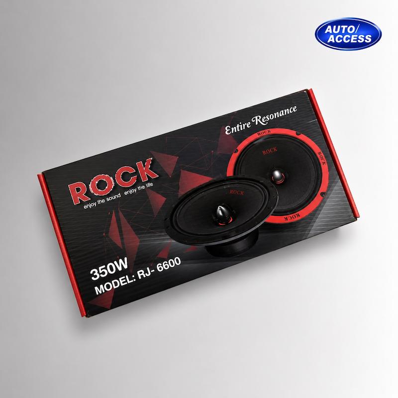 میدرنج راک RJ-6600    میدرنج 6 اینچ راک    Rock RJ-6600 Midrange    میدرنج خودرو 350 وات    بلندگوی میدرنج راک