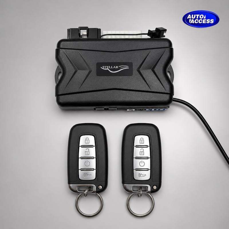 کیلس استارت استلار PKE  دزدگیر استلار  کیلس استارت خودرو استلار  Stellar PKE Keyless Start  کیلس استارت دکمه‌ای خودرو