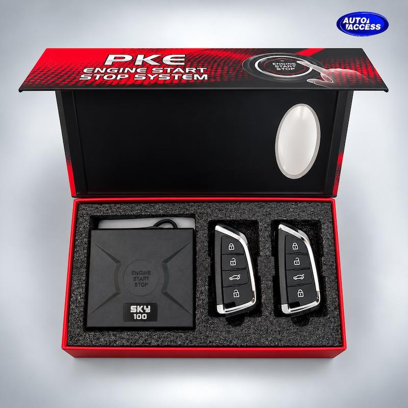 کیلس استارت فول اسکای 100 با ریموت طرح KMC  ریموت طرح KMC کیلس استارت Sky 100  کیلس استارت اسکای 100 دارای PKE و دزدگیر  کیلس استارت فول اسکای 100 با قابلیت استارت از راه دور
