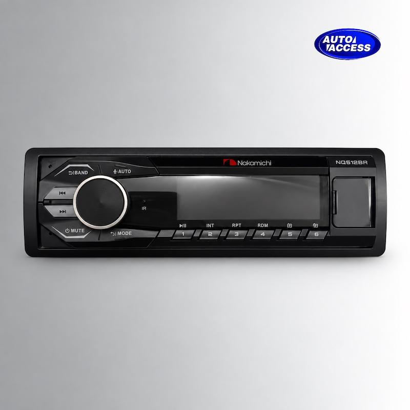 ضبط دکلس ناکامیچی مدل NQ512BR  پخش خودرو Nakamichi NQ512BR با اکولایزر ۳۲ باند  ضبط ماشین ناکامیچی NQ512BR  پنل ضبط دکلس Nakamichi NQ512BR