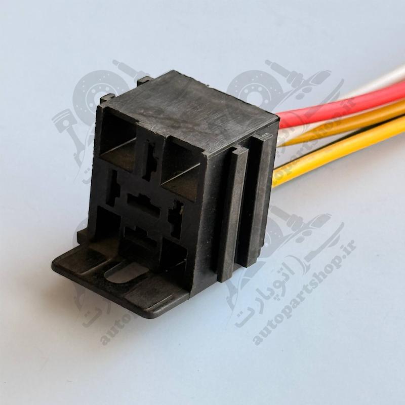 سوکت رله 4 و 5 فیش پیچ شو