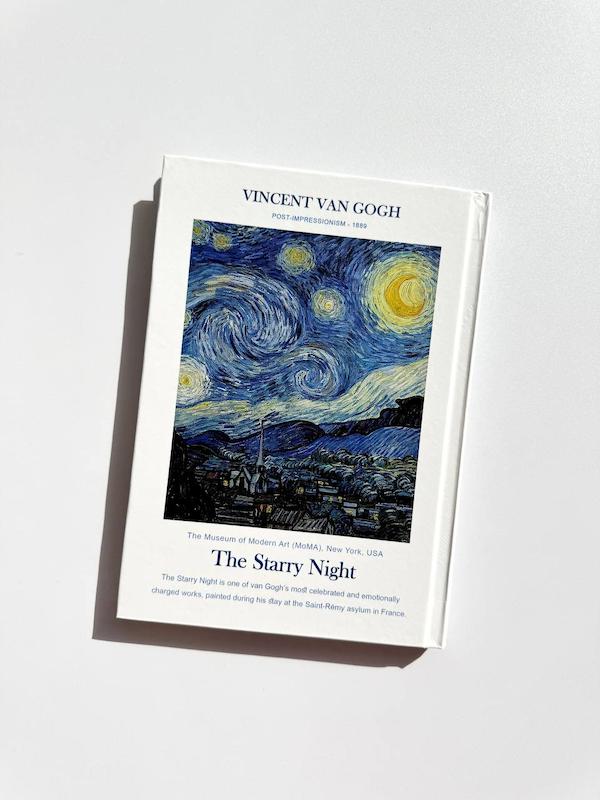 دفتر نقاشی ونسان ون گوگ The Starry Night 
