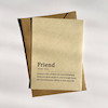 کارت پستال دوست Friend