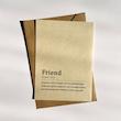 کارت پستال دوست Friend
