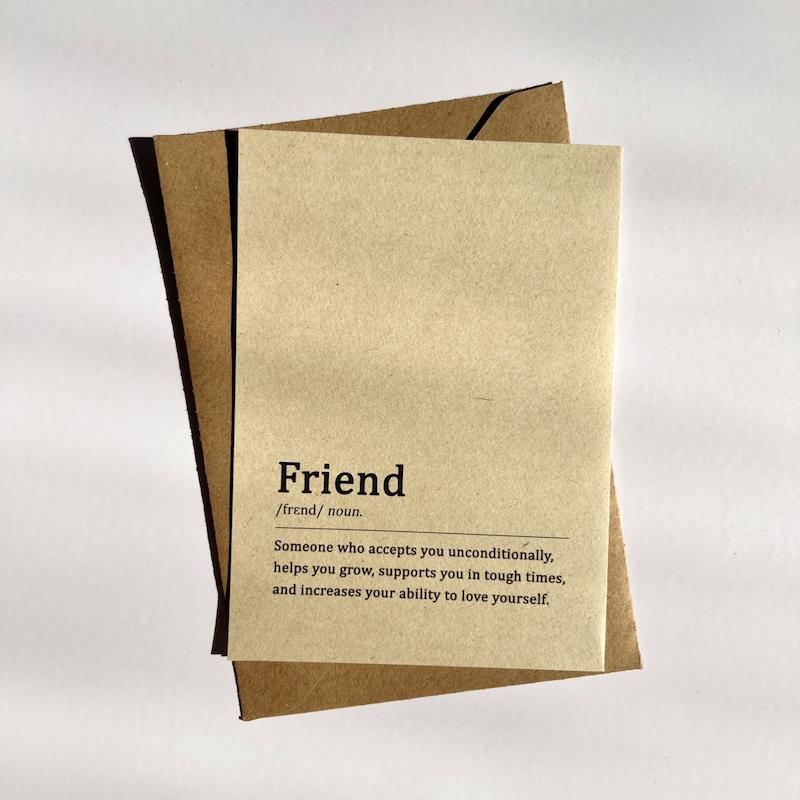 کارت پستال دوست Friend