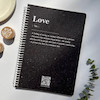 دفتر فنری ماه Love