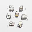 مگنت حیوانات بامزه 2