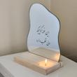 آینه پایه دار این خونه قلب داره