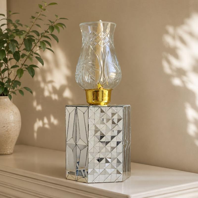 آباژور آینه ای