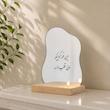 آینه پایه دار این خونه قلب داره