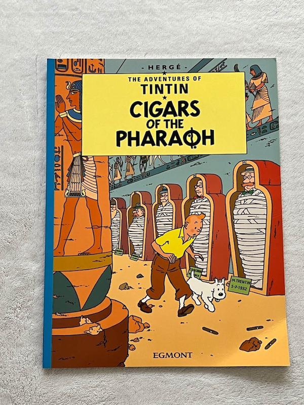 کتاب Tintin Cigars of The Pharaoh