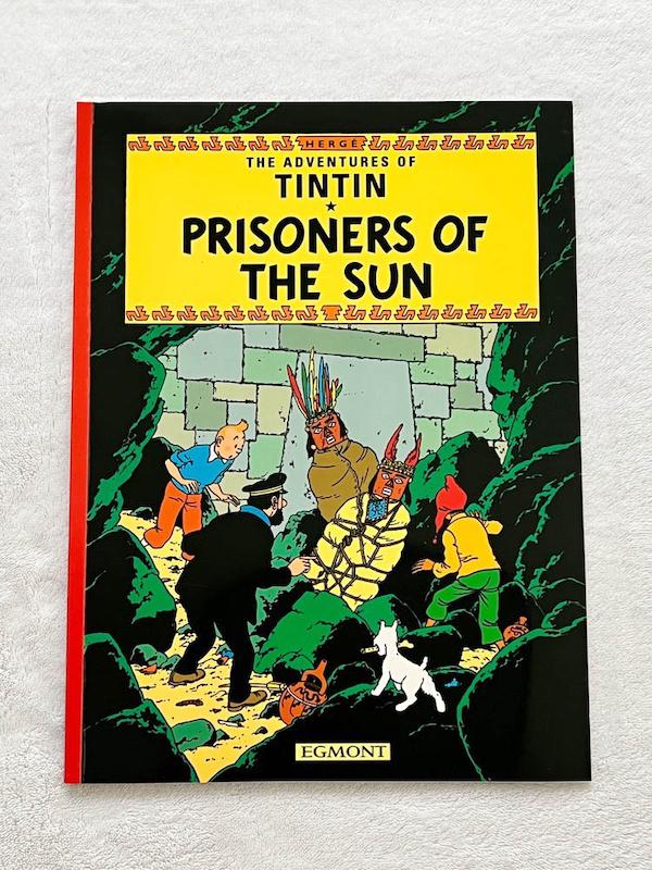 کتاب Tintin Prisoners of the Sun