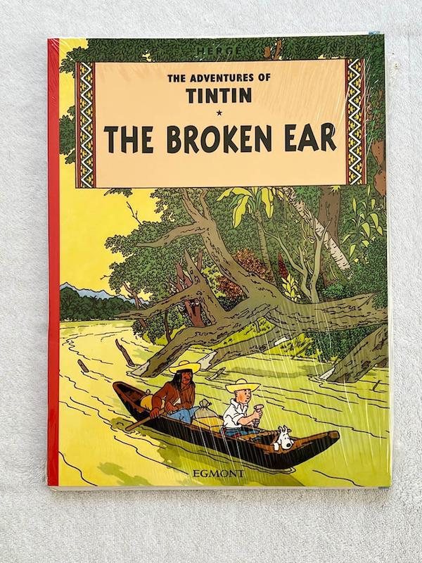 کتاب Tintin the Broken Ear