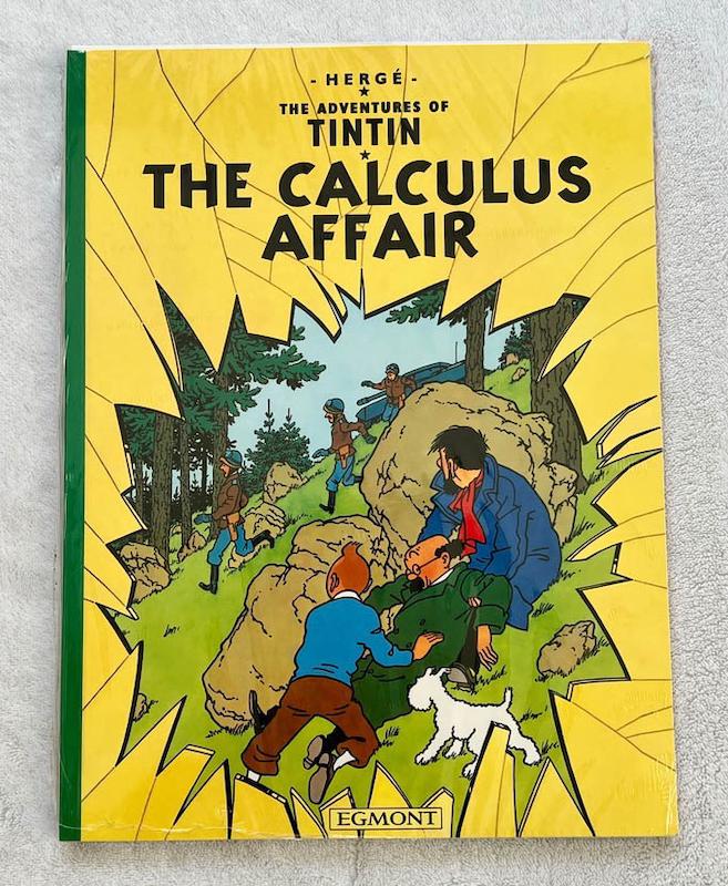 کتاب Tintin the Calculus Affair