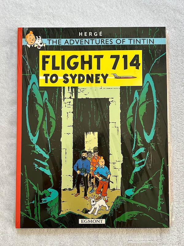 کتاب Tintin Flight 714 to Sydney