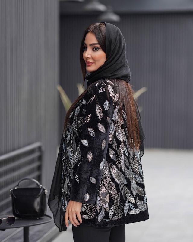 مانتو سوزن دوزی سوگل