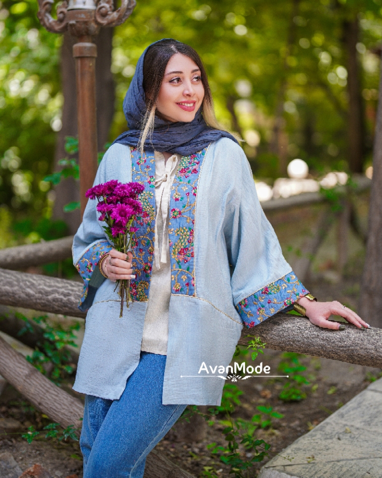 مانتو کتی و شلوار مام استایل