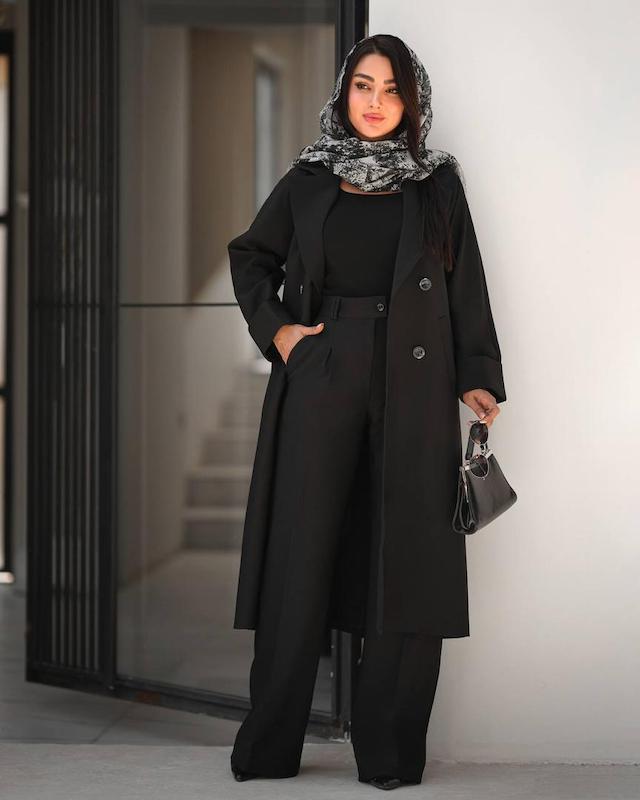 ست مانتو و شلوار نازنین