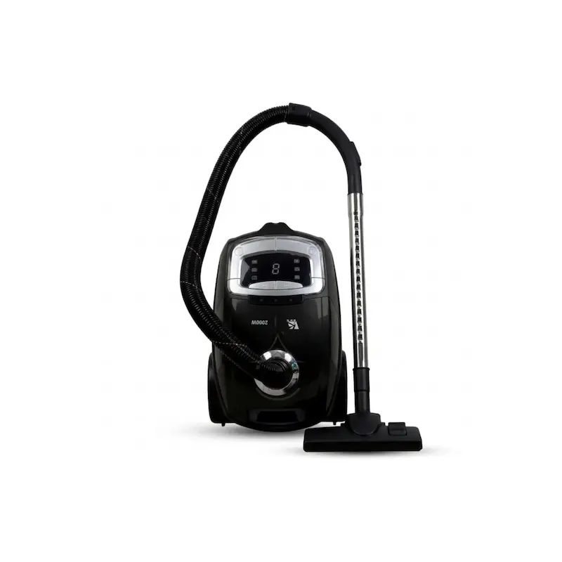 جارو برقی ام آر اس مدل LM-B6 مشکی با صفحه نمایشگر (۲۰۰۰ وات) - با ضمانت لامیرو هوم