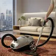 جارو برقی ام آر اس مدل LM-T6 طوسی با صفحه نمایشگر (۲۰۰۰ وات) - با ضمانت لامیرو هوم
