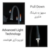 شیر ظرفشویی آشپزخانه شاوری KWC مدل EV-120W سفید - با تکنولوژی نوری پیشرفته