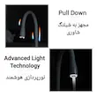 شیر ظرفشویی آشپزخانه شاوری KWC مدل EV-120R قرمز - با تکنولوژی نوری پیشرفته