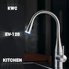 شیر ظرفشویی آشپزخانه شاوری KWC مدل EV-120C رنگ های سفارشی PVD - با تکنولوژی نوری پیشرفته