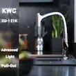 شیر ظرفشویی آشپزخانه KWC مدل CU-121K کروم - با تکنولوژی نور پیشرفته