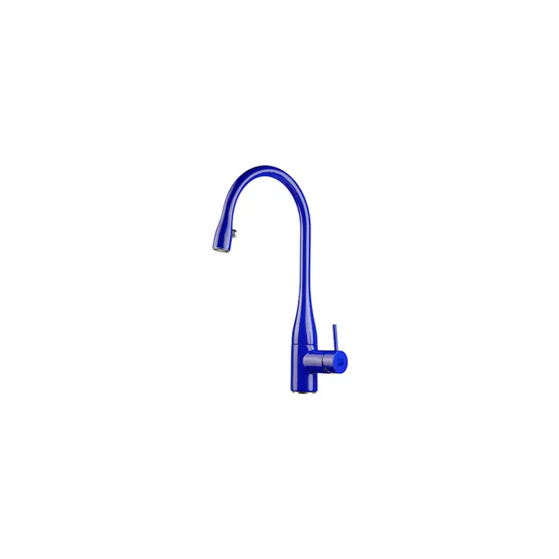 شیر ظرفشویی آشپزخانه شاوری KWC مدل EV-120A آبی - با تکنولوژی نوری پیشرفته