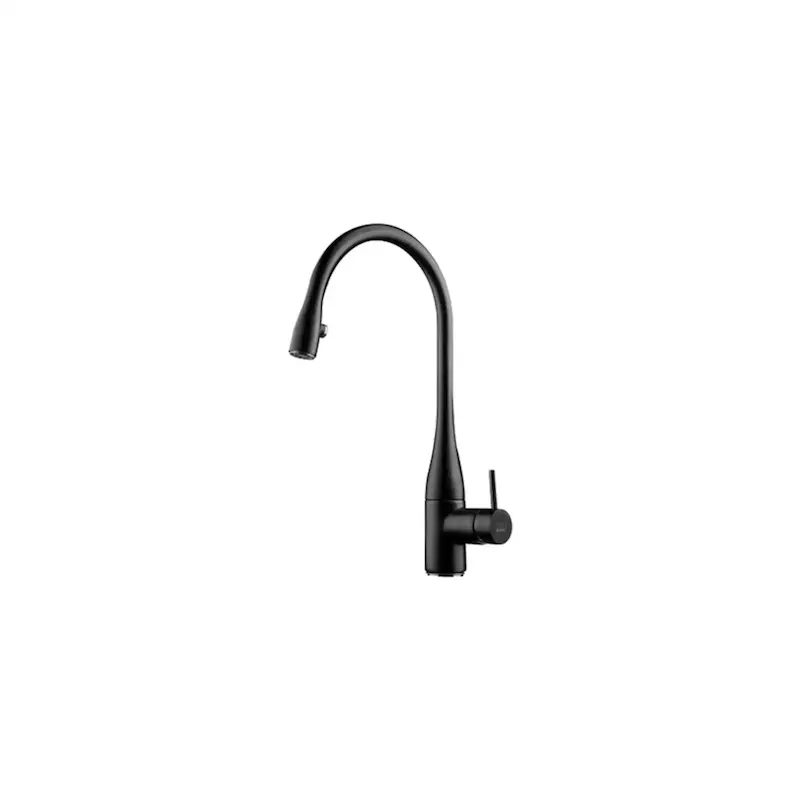 شیر ظرفشویی آشپزخانه شاوری KWC مدل EV-120B مشکی - با تکنولوژی نوری پیشرفته