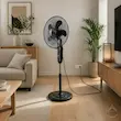پنکه ایستاده کنترلی هیرو با نمایشگر LED - پک اختصاصی لامیروهوم با گارانتی ویژه