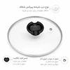 سرویس قابلمه ۸ پارچه گرانیتی نچسب دالتون مشکی - پک اختصاصی لامیروهوم
