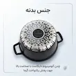 سرویس قابلمه ۱۰ پارچه گرانیتی دالتون مدل PD-10B رنگ مشکی - پک اختصاصی لامیروهوم