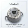سرویس قابلمه ۱۰ پارچه گرانیتی دالتون طوسی - پک اختصاصی لامیروهوم