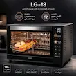 آون توستر لمسی لایف ۶۰ لیتری مدل LG-18 (با ۱۳ ماه گارانتی لامیروهوم)