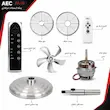 پنکه ایستاده دیجیتال استیل AEC ریموت‌دار - پک اختصاصی لامیروهوم با ضمانت ویژه