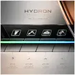 دوش حمام پیانویی هیدرون مدل Hydron Shaver - 4M مشکی + دودی؛ پک اختصاصی لامیروهوم