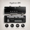 دوش حمام پیانویی هیدرون مدل Hydron Shaver - 4M مشکی + دودی؛ پک اختصاصی لامیروهوم