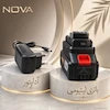 پنکه رومیزی شارژی نوا مشکی (کد PN-8) - با ضمانت اختصاصی ۱۲ ماهه لامیروهوم
