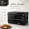 آون توستر لمسی لایف مدل LG-17 بدون فن 60 لیتری - با ضمانت اختصاصی لامیروهوم
