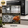 آون توستر لمسی سنسیز SENSIZ طوسی ۶۰ لیتری مدل SOLAR - ضمانت اختصاصی ۱۳ ماهه لامیروهوم