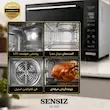 آون توستر لمسی سنسیز SENSIZ طوسی ۶۰ لیتری مدل SOLAR - ضمانت اختصاصی ۱۳ ماهه لامیروهوم