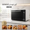 آون توستر لمسی سنسیز SENSIZ سفید ۶۰ لیتری مدل SOLAR - ضمانت اختصاصی ۱۳ ماهه لامیروهوم