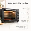 آون توستر آنالوگ سنسیز ۶۰ لیتری مدل LS-3A مشکی - پک اختصاصی با ضمانت ۱۳ ماهه لامیروهوم